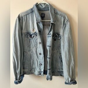 GAP Denim Jacket - Distressed